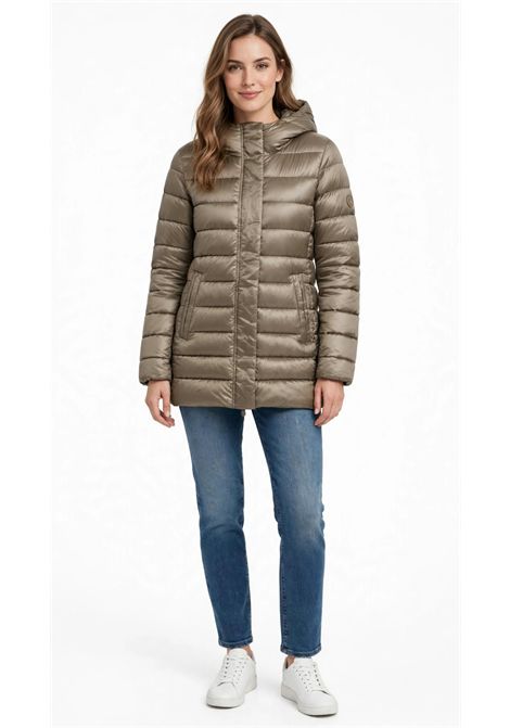 PIUMINO MEDIO TRAPUNTATO CON CAPPUCCIO DRIMIA SAVE THE DUCK | D41264W50073